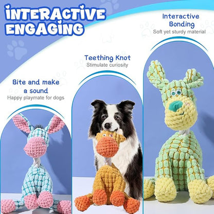 2025 New Dog Toys, Indestructible Plush Dog Toy, Dogs Toys - Image 3