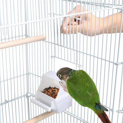 Yaheetech 41'' Open Top Medium Size Quaker Parrot Bird Cage Cockatiel Indian - Image 7
