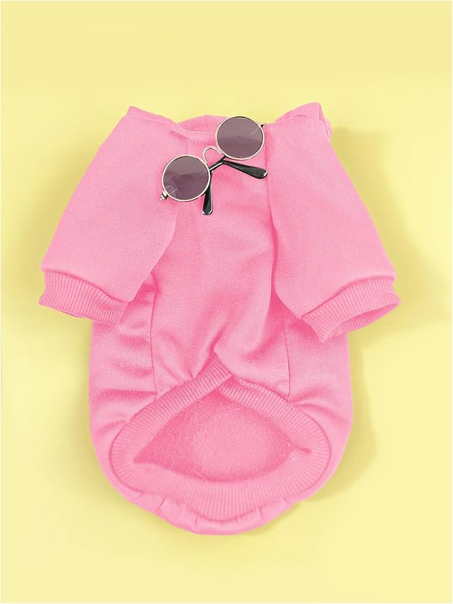 QWINEE 3Pcs Dog Hoodie Cat Apparel Dog Custume Set - Image 3