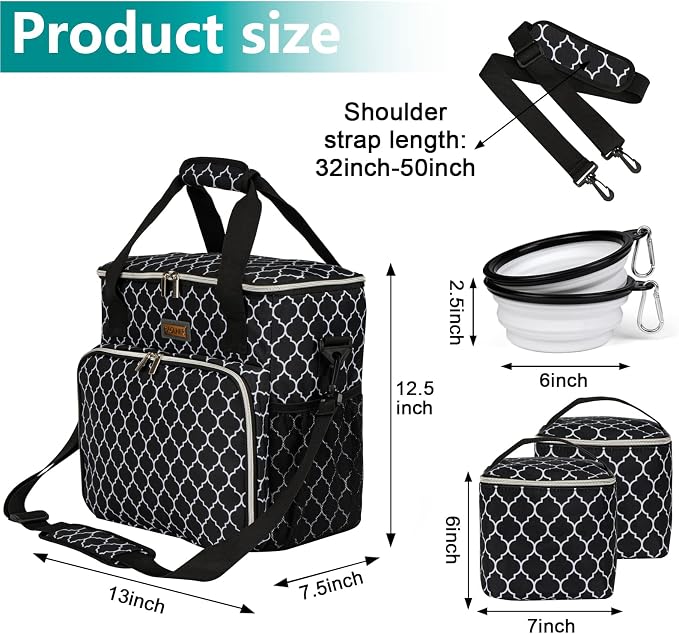 BAGLHER Dog Travel Bag, Pet Travel Bag, - Image 3