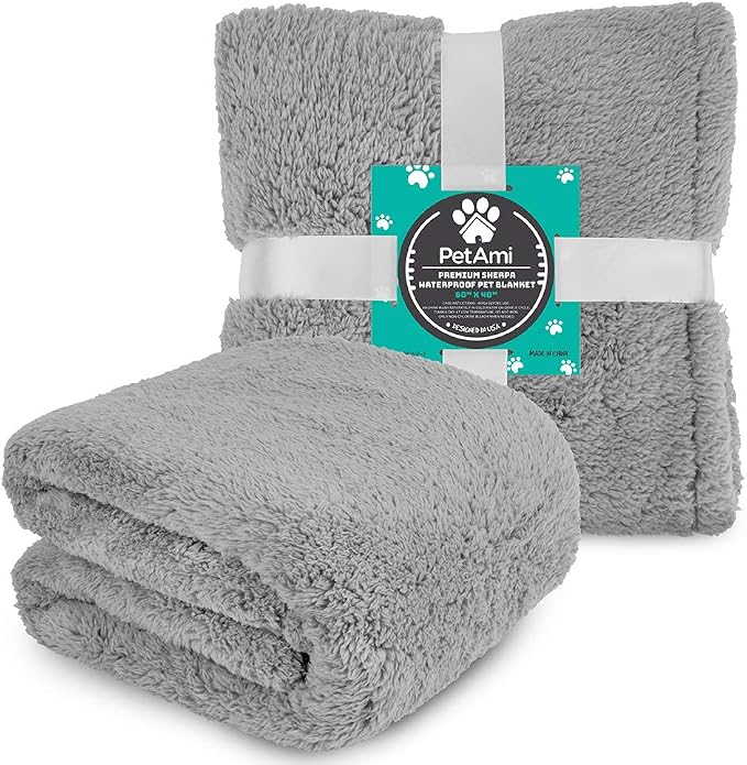 PetAmi Fluffy Waterproof Dog Blanket - Image 7