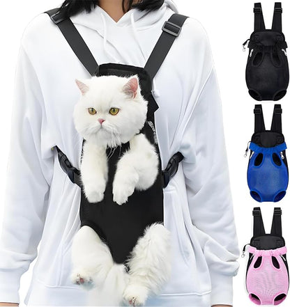 Pet Carrier Backpack, Adjustable Pet Front Carriers by Yehenarn