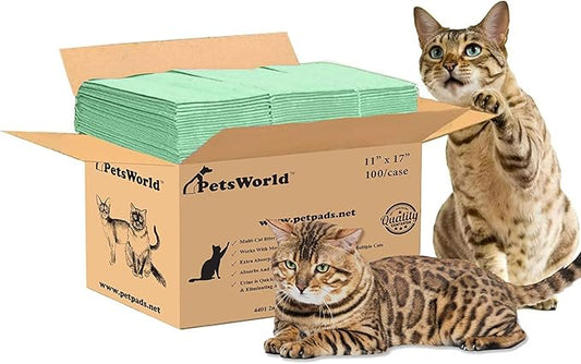 PetsWorld Universal Fit Multi-Cat Pad Refills by PETSWORLDsupplyforpets