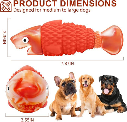 Indestructible Dog Toys for Aggressive Chewers Large Breeds, Durable Squeaky - Image 5