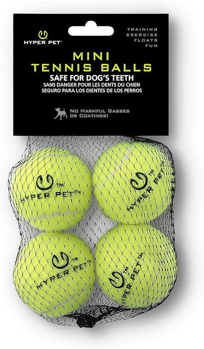 Hyper Pet MINI Tennis Balls for Dogs, Safe Dog Ball for Exercise & Training by HyperPet