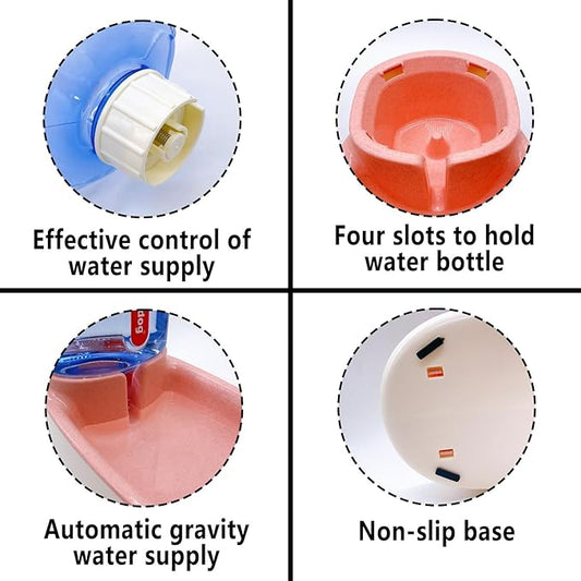 kathson Gravity Dog Water Dispenser Automatic Cat Drinking Water Station 1 - Image 2