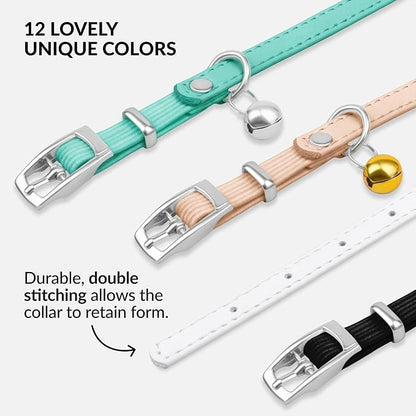 CollarDirect Leather Cat Collar - Image 5