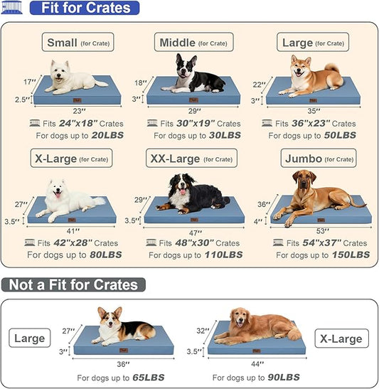Outdoor All Weather XL Dog Bed, Waterproof Pet Bed - Image 2