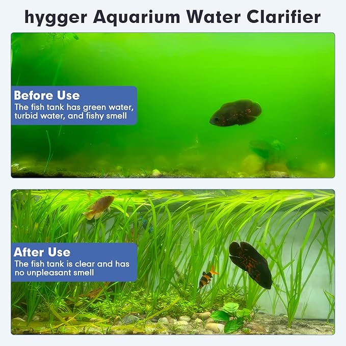 hygger Aquarium U-V Light with Timer, 360° Protective Shield Clean Light - Image 4