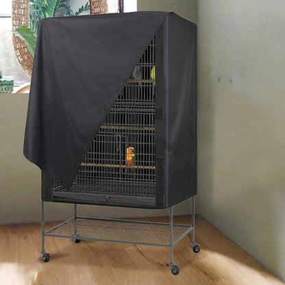 Bird Cover for Cage, Breathable Black Out Lightweight Washable Dust Proof Hood - Image 2