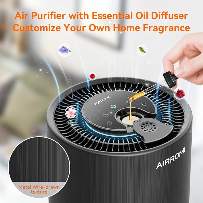 AIRROMI Air Purifier for Bedroom - Image 5