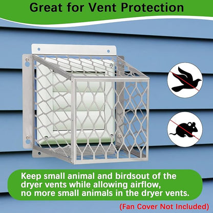 Dryer Exhaust Guard Vent Cover, Dryer Vent Bird Guard - Image 3