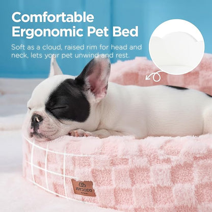 Joydeco Cloud Dog Bed for Small Dogs & Cats, Washable Pet Bed - Image 2