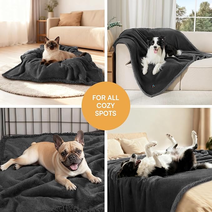 Waterproof Pet Blanket, Liquid Pee Proof Dog Blanket - Image 6