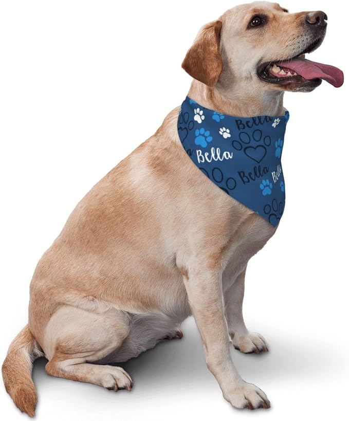 Custom Pet Scarf Personalized Dog Bandana - Image 2