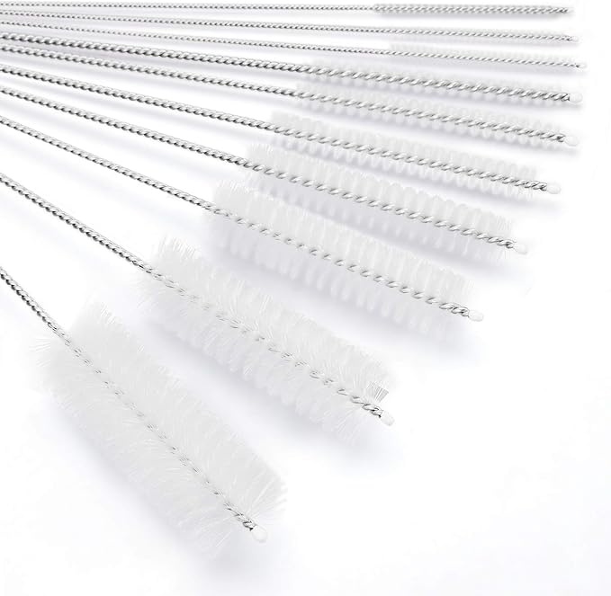CiaraQ Bottle Cleaning Brushes, 8 Inch Nylon Tube Brush Set, Cleaner - Image 6