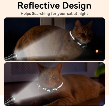 Vanjua 2 Pack Airtag Cat Collar Breakaway - Image 6
