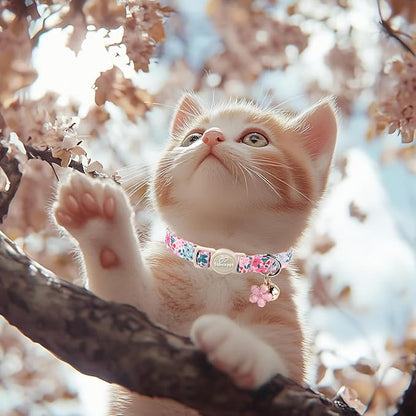 2 Pack Cotton Cat Collars - Image 6