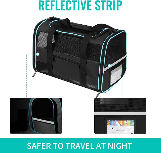 Cat Carrier Pet Carrier Airline Approved - Image 3