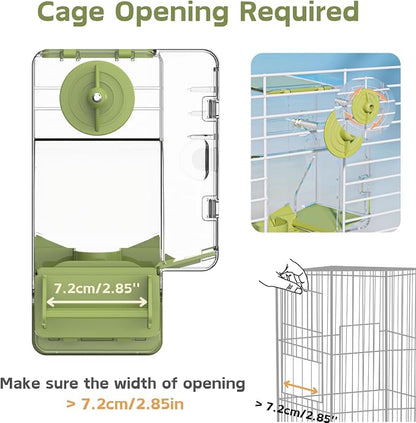 Automatic Bird Feeder, Bird Cage Feeder - Image 4