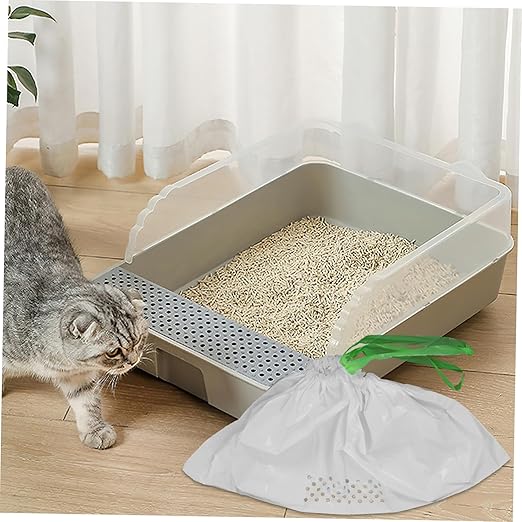 7pcs Cat Litter Filter Bags Easy to Use Pet Waste Pick-up Supplies - Image 5