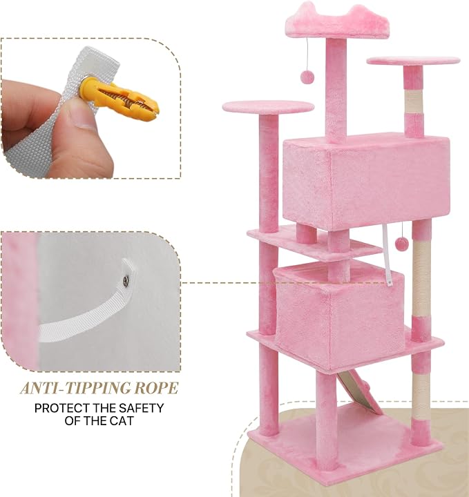 Athena Collection 70 Inch Cat Tree - Image 7