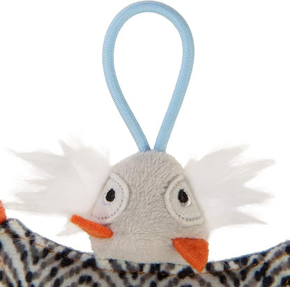 Instincts by SmartyKat HappyNip Soarin' Squirrel Crinkle Launcher Plush - Image 6