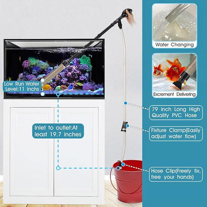 hygger Manual 256GPH Gravel Vacuum - Image 3