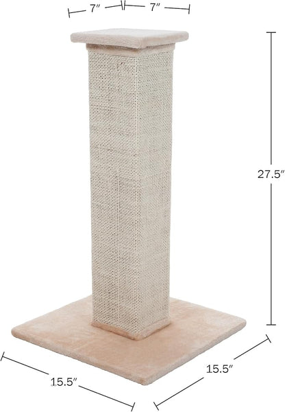 Cat Scratching Post with Carpeted Base - Image 6