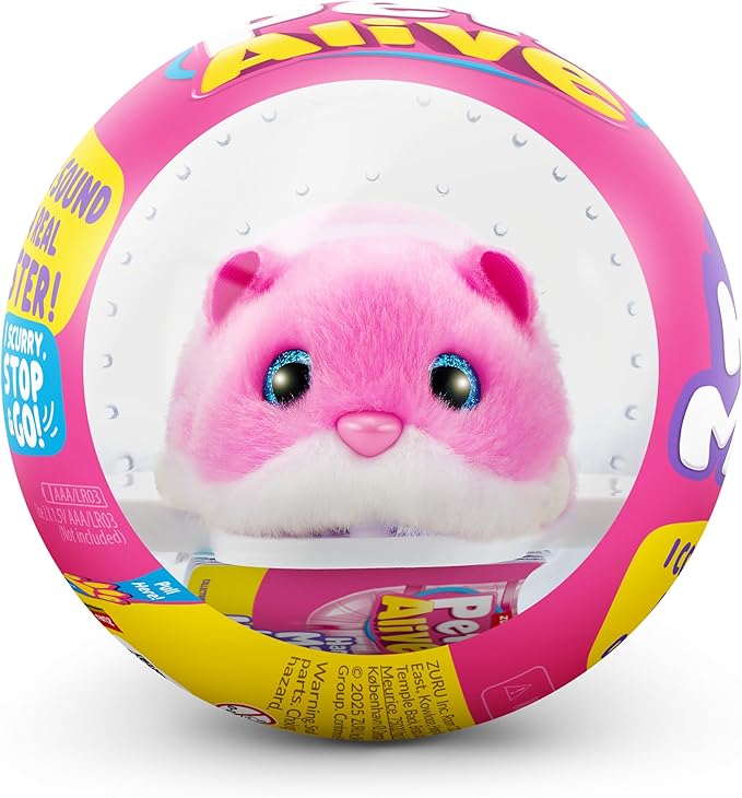 Pets Alive Hamstermania by ZURU Hamster, Electronic Pet, 20+ Sounds Interactive - Image 2