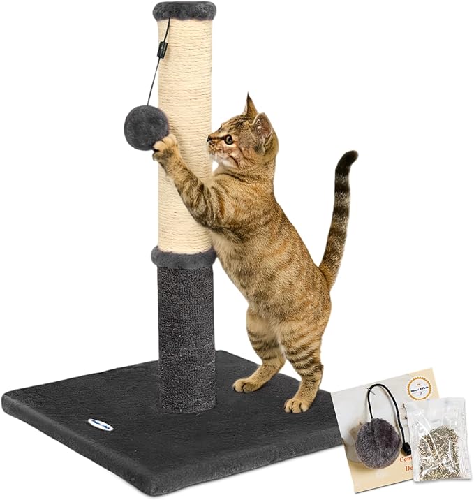Happi N Pets Cat Scratching Post, Cat Scratcher by HappiNPets
