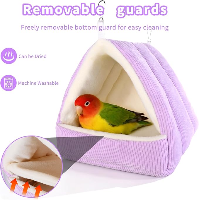 Winter Warm Bird Bed for Cage - Image 4