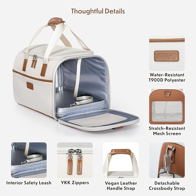 Traveler's Choice Argo Pawsport to Adventure Pet Carrier - Image 9