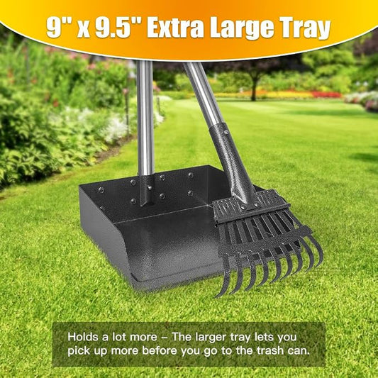 TOOGE Larger Pooper Scooper for Large Dogs, Dog Pooper Scooper for Large Medium - Image 2