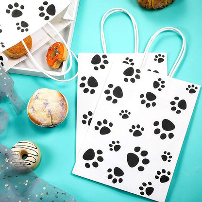 Blulu 20 Pcs Puppy Dog Paw Gift Bags - Image 6