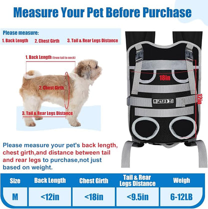 Petskd Dog Front Carrier Backpack - Image 2