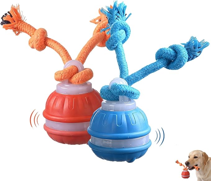 Interactive Dog Toys, Upgraded Motion Activated Rolling Dog Ball Toy by Unknown