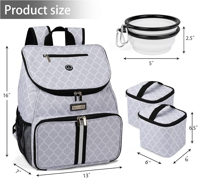 BAGLHER丨Dog Travel Bag, Airline Approved Pet Supplies Backpack, Dog Travel - Image 3