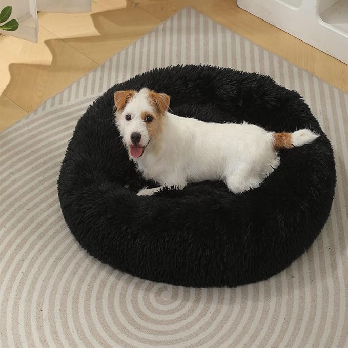 Donut Dog Bed Large Cat Bed Pet Bed Cat Donut Large Ferret Cave Pet Sofa Pet - Image 6