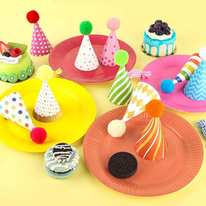 10 PCS Colorful Mini Party Hats - Image 8