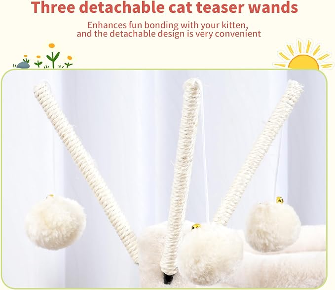 Hey-brother Cat Tree Tower, Scratching Posts - Image 2