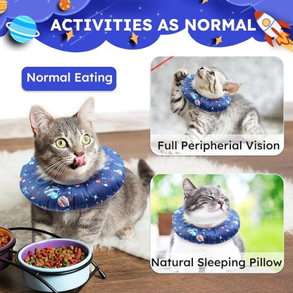 Kitten Cones After Surgery Extra Small Waterproof Cone Collar Soft to Stop - Image 4