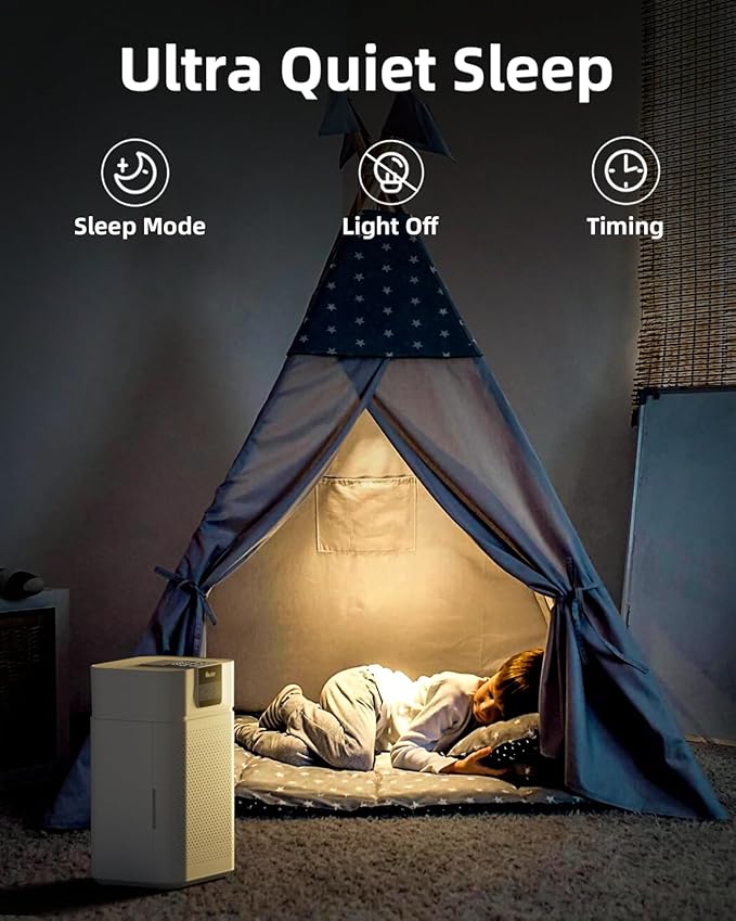 Air Purifier for Home 1800 Ft² Coverage, PM2.5 Monitor & Air Quality Light - Image 9