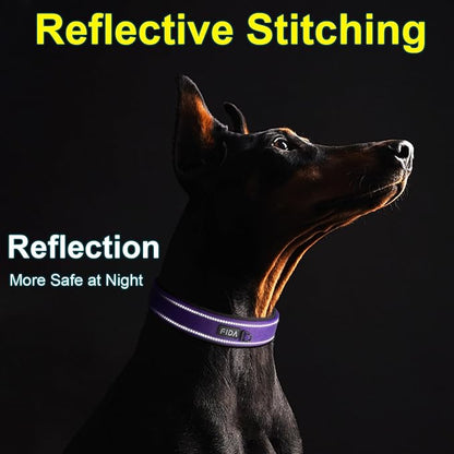 Fida Heavy Duty Dog Collar, Ultra Comfortable Soft Neoprene Padded, Adjustable - Image 6