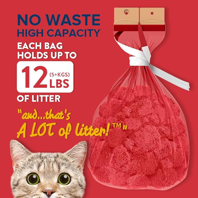 RedRocket Refill Bags for Kitty Twist'R Plus Cat Litter Pail, 7-Layer Bags - Image 3
