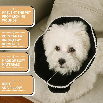 Adjustable Small Dog Cone, Soft Cat Recovery Cone Collar, Cute Cat Surgery - Image 3