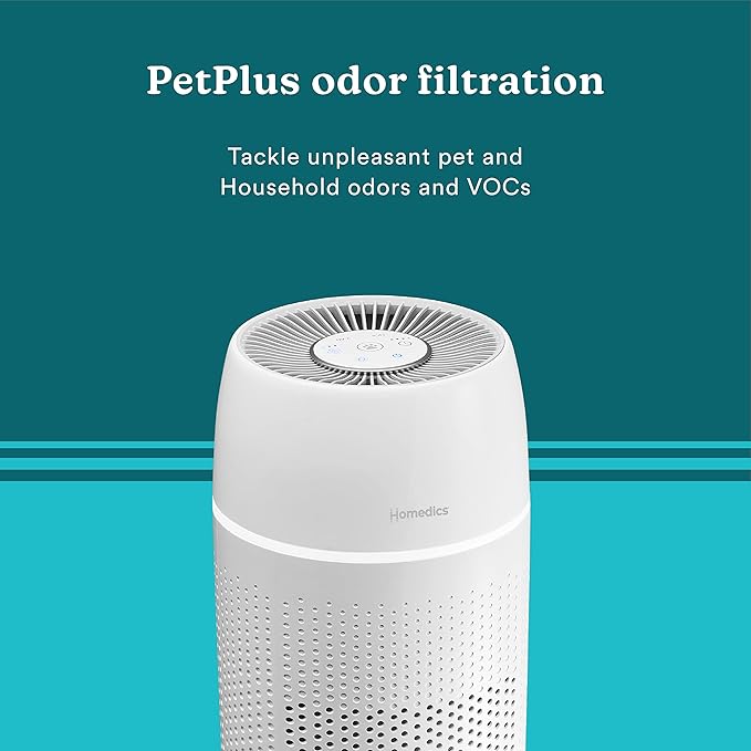 Homedics 5-in-1 PetPlus UV-C Air Purifier - Image 6