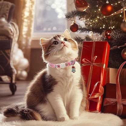 2 Pack Christmas Cat Collars - Image 5