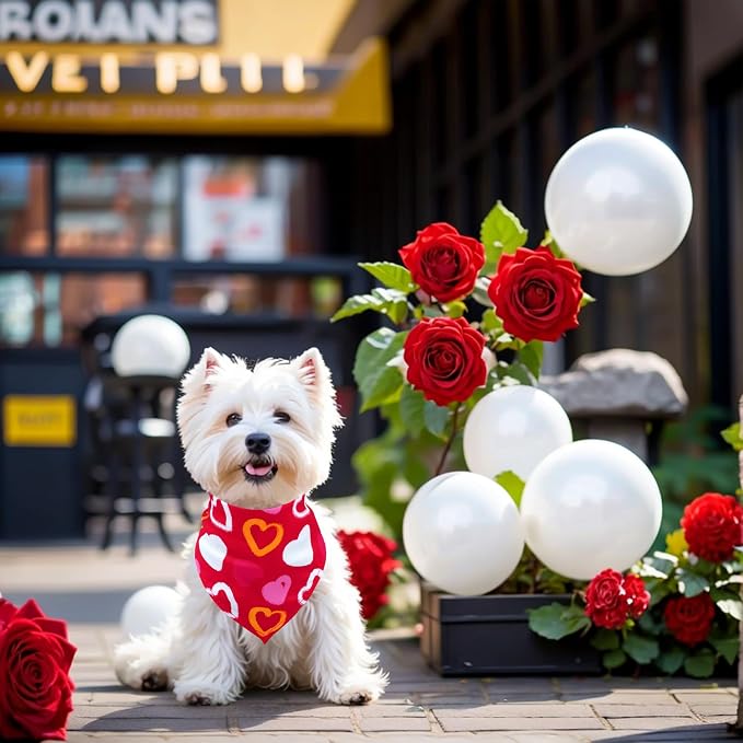 30 Pack Valentines Day Dog Bandanas Bulk - Image 7