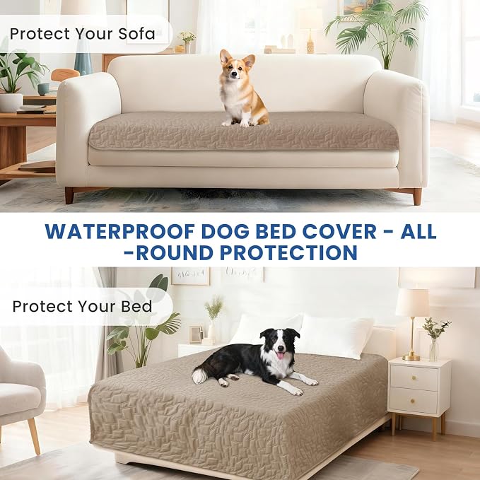 Waterproof Dog Bed Cover, Non-Slip Dog Blanket - Image 7